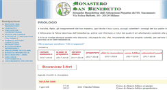 Desktop Screenshot of benedettineadorazione-mi.it